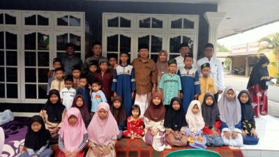 Peringati Maulid Nabi, Kades Legok Santuni 39 Anak Yatim