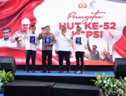 Kapolri Apresiasi Perjuangan Buruh dan Dukung Pembukaan Lapangan Kerja di HUT ke-52 KSPSI