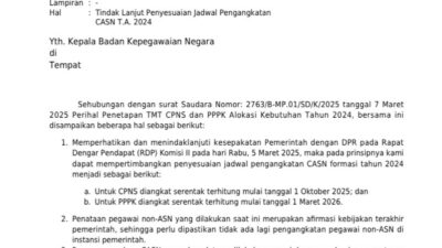 Calon ASN Resah, Pengangkatan CASN 2024 Diundur hingga Delapan Bulan Mendatang
