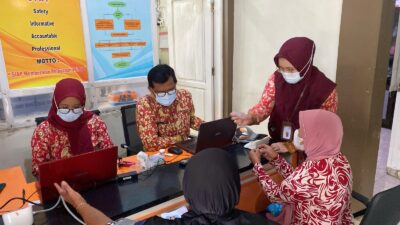 Dukung Program Kesehatan, PPNI Kuningan Gelar Screening PTM Serentak