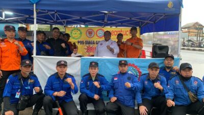 Presiden K SPSI Andi Gani Nena Wea Tinjau Posko Mudik K SPSI AGN di Rancaekek, Sumedang