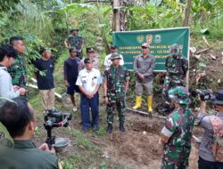 Dandim 0615/Kuningan Resmikan Pembangunan Sarana Air Bersih di Desa Bagawat