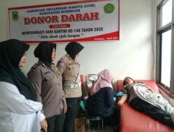 Peringati Hari Kartini, Srikandi Polres Kuningan Tunjukkan Aksi Nyata Kemanusiaan Lewat Donor Darah