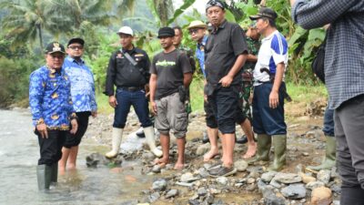 Akses Antar Desa Segera Terhubung, Jembatan Gantung Cipakem-Cipedes Mulai Dibangun