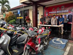 Modus kehabisan bensin, motor pun raib! Tiga pelaku dibekuk, satu sampai Cikarang