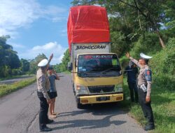 ODOL Mengancam Keselamatan, Polres Kuningan  Peringatkan Pengusaha dan Sopir