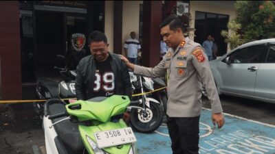 Senangnya Aja! Motor yang Dicuri Akhirnya Kembali, Polres Kuningan Berhasil Ungkap Kasus Curanmor