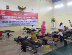 Polres Kuningan Gelar Bakti Kesehatan: Donor Darah dan Khitanan Massal Warnai Peringatan Hari Bhayangkara ke-79