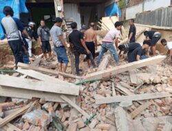 Bangunan Ambruk di Cirendang, Seorang Buruh Tewas Tertimpa Material Cor