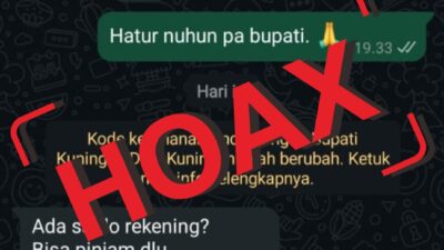 Nomor WhatsApp Bupati Kuningan Diretas, Masyarakat Diminta Waspada