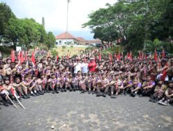 10.001 Bendera Merah Putih Kibarkan Semangat Persatuan di Kirab Kuningan