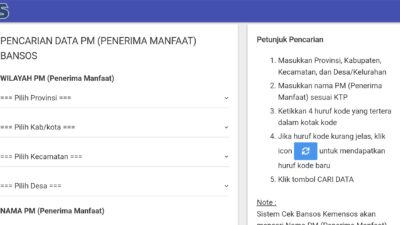 Cara Mudah Cek Bansos PKH dan BPNT 2025 Secara Online Menggunakan NIK