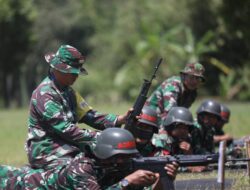 Latihan Menembak Semester II, TNI AD Kuningan Fokus Profesionalitas