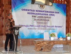 Rokhmat Ardiyan Dorong Wartawan Jaga Marwah Demokrasi di OKK PWI Jabar
