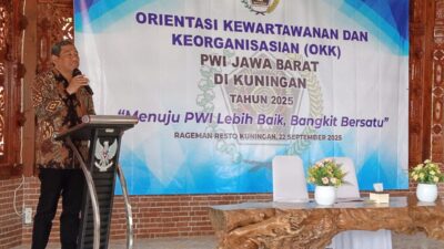 Di OKK PWI Jabar, H Rokhmat Ardiyan Tekankan Peran Wartawan Jaga Semangat Kebangsaan
