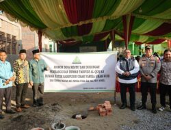 Penasihat Kapolri Andi Gani Resmikan Pembangunan Rumah Tahfidz dan Tinjau Sekolah