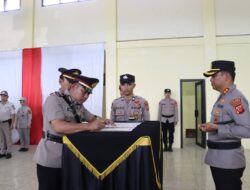 Polres Kuningan Gelar Sertijab Kasat Intelkam, AKP Asep Dody Resmi Gantikan IPTU Asep Hendra