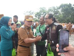 Hari Jadi Kuningan ke-527, Bupati Beri Santunan untuk Ojol