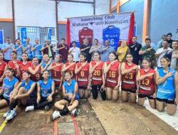 Kuningan Resmi Miliki Klub Voli Putri Wahana Ajaib, Target Juara Nasional