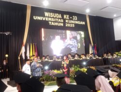 Momentum Wisuda Uniku ke-33, Andi Gani: “Ini Kebanggaan Kuningan, Ingat Kalembur!”