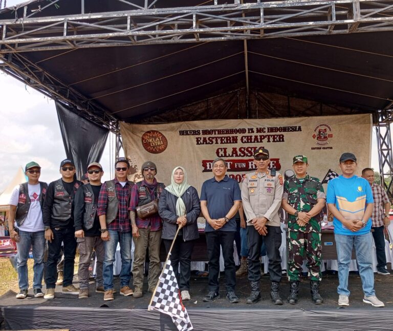 Classic Dirt Fun Race 2025, Bikers Brotherhood Ramaikan Kuningan dan Gerakkan Ekonomi Lokal