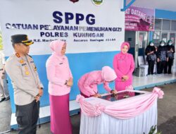 Ketua Bhayangkari Jabar Tinjau Dapur SPPG Polres Kuningan, Apresiasi Fasilitas dan Pengelolaan