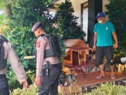 Jelang Ibadah Natal, Polres Kuningan Lakukan Pengamanan dan Sterilisasi Gereja
