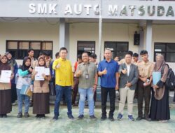 SMK Auto Matsuda Dibanjiri Reward dari Mitra Industri Saat Pembagian Rapor