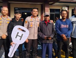 Polres Kuningan Kembalikan Motor Hasil Curian kepada Pemilik, Tegaskan Komitmen Pelayanan Publik