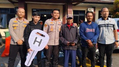 Polres Kuningan Kembalikan Motor Hasil Curian kepada Pemilik, Tegaskan Komitmen Pelayanan Publik