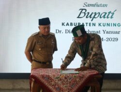 Bupati Dian Hadiri Pelantikan Pengurus HMI dan KOHATI Cabang Kuningan Periode 2025–2026