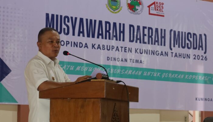 Bupati Dian: Musda Dekopinda Harus Hentikan Sekat dan Tentukan Masa Depan Koperasi Kuningan