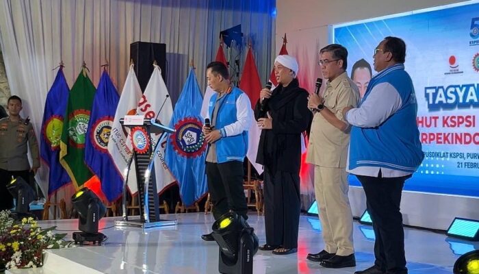 Kapolri Tekankan Pentingnya Hubungan Industrial Harmonis di HUT ke-53 KSPSI AGN