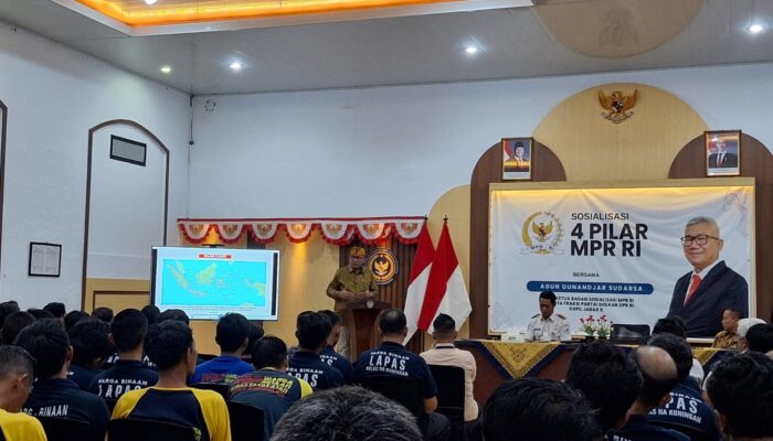 Lapas Kuningan Gandeng MPR RI Sosialisasikan 4 Pilar Kebangsaan kepada 150 Warga Binaan