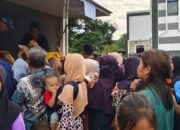 Gerakan Pangan Murah Polres Kuningan Diserbu Warga Jelang Lebaran