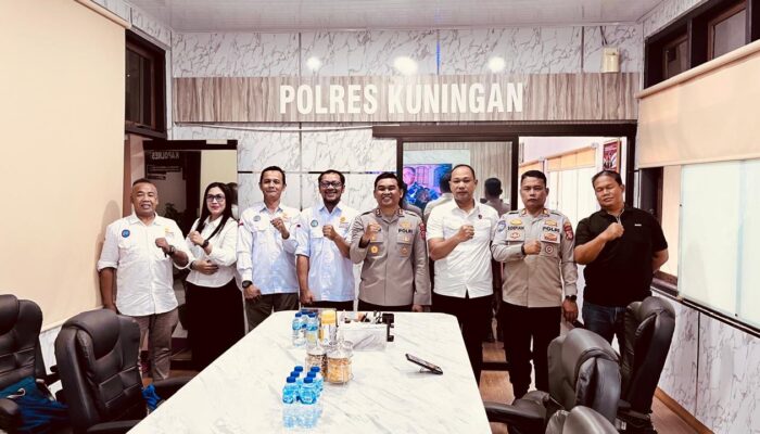 KSPSI AGN Kuningan Gandeng Polres, Siaga Jelang May Day