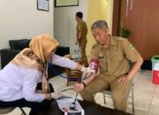 Diskominfo Kuningan Gelar Donor Darah, ASN Antusias Bantu Sesama