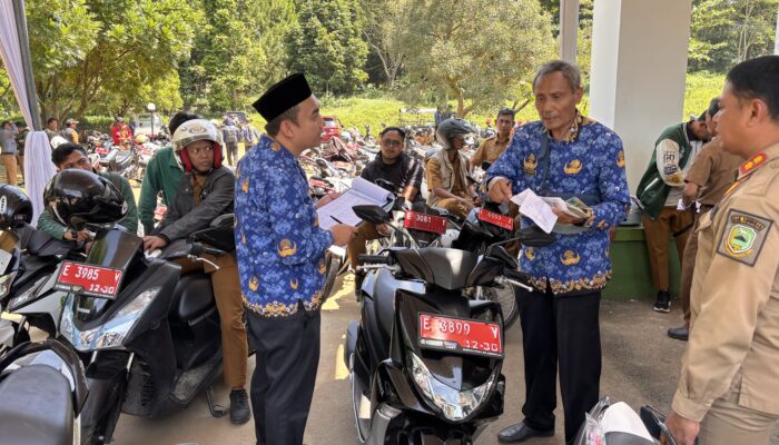 842 Motor Dinas Desa di Kuningan Diperiksa, Sejumlah Unit Hilang dan Diduga Diperjualbelikan