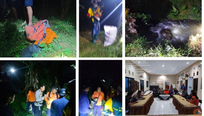 Warga Kuningan Hilang Saat Cari Rumput, Barang-Barangnya Ditemukan di Pinggir Sungai