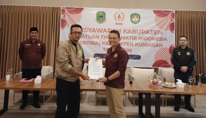 Aklamasi! Muskab Pertina Kuningan Tetapkan Deden Kurniawan sebagai Ketua