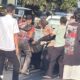 Pengendara Motor Adu Banteng di Sindangagung Kuningan, Satu Korban Alami Luka Berat