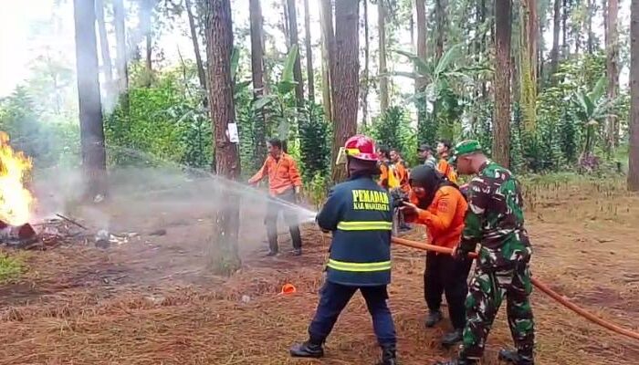 Silihwangi Majakuning Dukung BPBD Majalengka Cegah Karhutla Gunung Ciremai